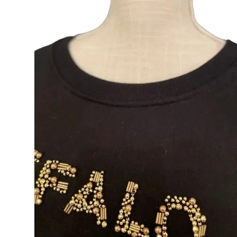 NWT DAVID BITTON BUFFALO SWEATSHIRTS BLACK/GOLD SIZE M - Picture 11 of 12